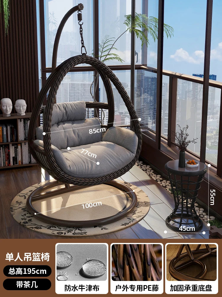 Bird's Nest Hanging Chair Courtyard Outdoor Leisure Home Adult