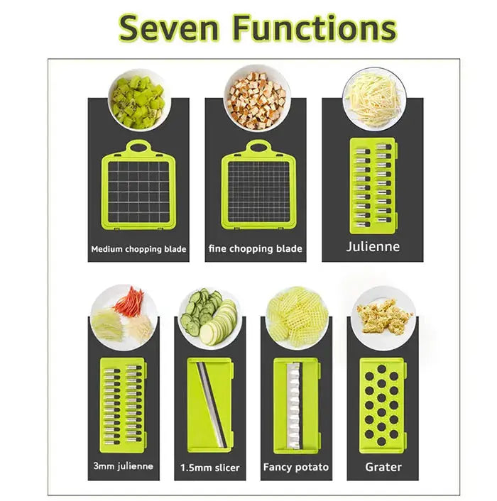 Vegetable Chopper Multifunctional Grater Cutter Kitchen Accessories Manual Fruit Slicer Potatos Shredders Cheese Onions Slicers Our3Designs