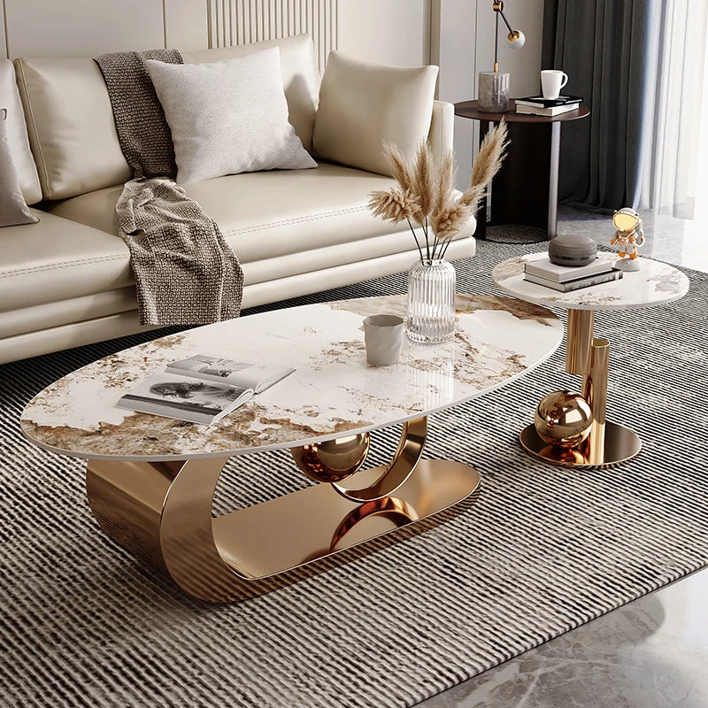 Modern Metal Coffee Tables Luxury Nordic Home Minimalist Coffee Tables