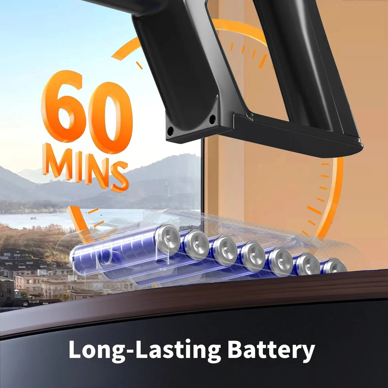 Blossom V18 Cordless Handheld Vacuum Cleaner,45000PA,Touch Screen,Smart Dust Sensor,Auto Speed Control for Home Bed Carpet Clean Our3Designs