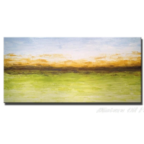 Mintura,100% Handpainted Color Abstract Oil Painting on Canvas