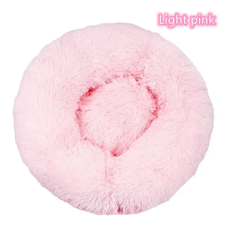 Super Soft Pet Cat Bed Plush Full Size Washable Calm Bed Donut Bed Comfortable Sleeping Artifact Suitable For All Kinds Of Cats Our3Designs