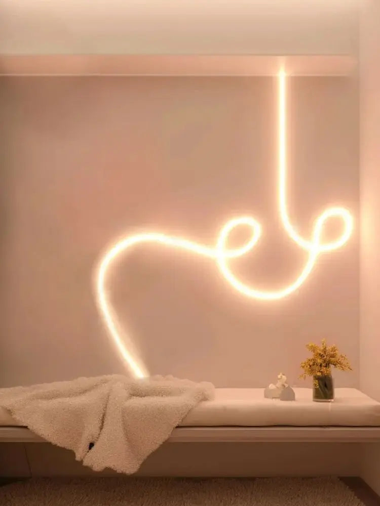 SHINESKY Flexible Silicone 360° R13 Neon LED Strip Light Plush Pattern
