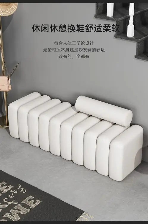 Creative Shoe Bench Entrance Changing Shoe Stool Sofa Stool Bed End Stool