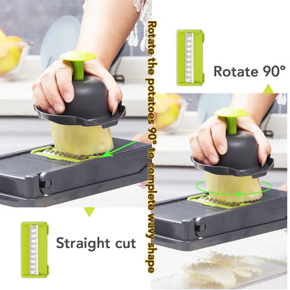 Vegetable Chopper Multifunctional Grater Cutter Kitchen Accessories Manual Fruit Slicer Potatos Shredders Cheese Onions Slicers Our3Designs