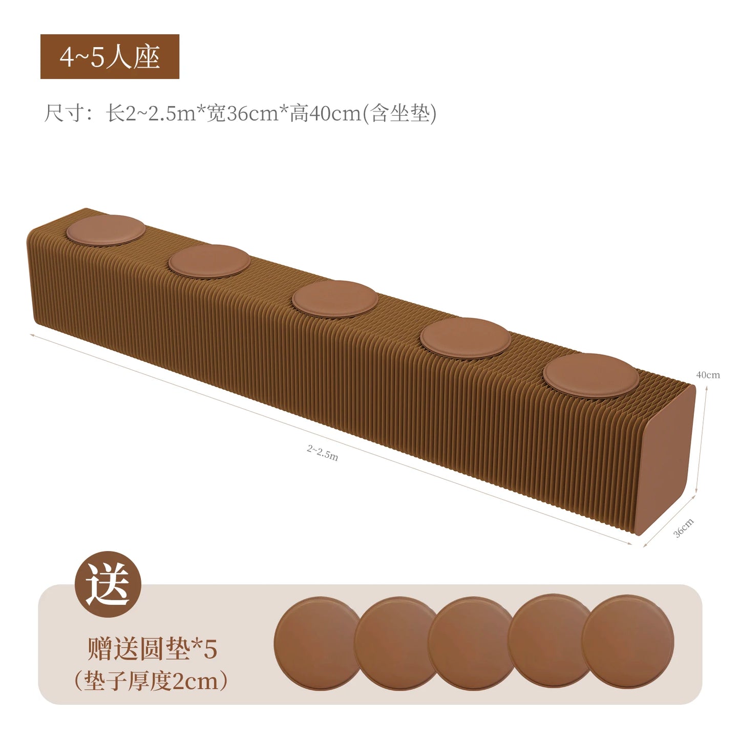 Creative Retractable Folding Bench Bed End Stool