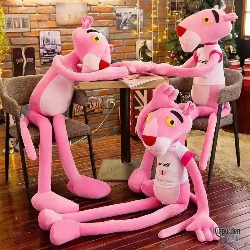 Cartoon Disney Cute Pink Panther Plush Doll Toy Plush Anime Toy Soft Cute Cloth Doll Kid Pillow Adult Children Birthday Toy Gift Our3Designs