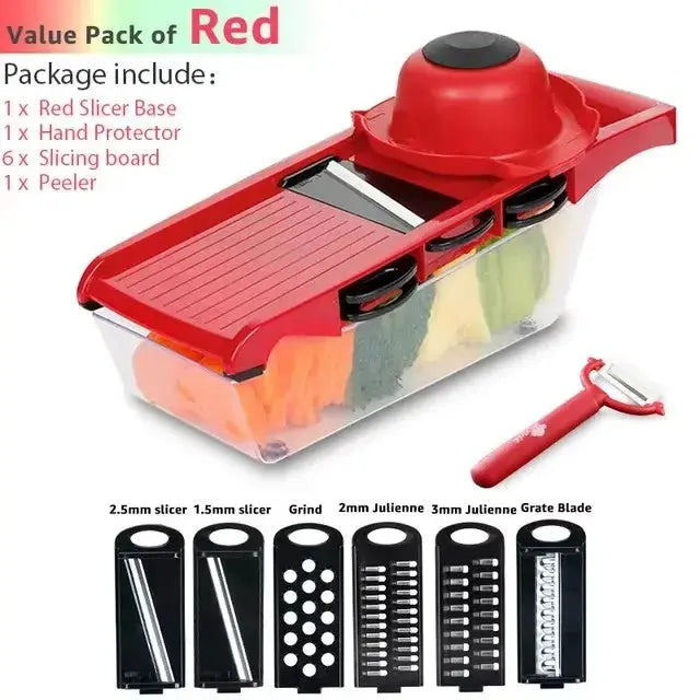 Vegetable Chopper Multifunctional Grater Cutter Kitchen Accessories Manual Fruit Slicer Potatos Shredders Cheese Onions Slicers Our3Designs