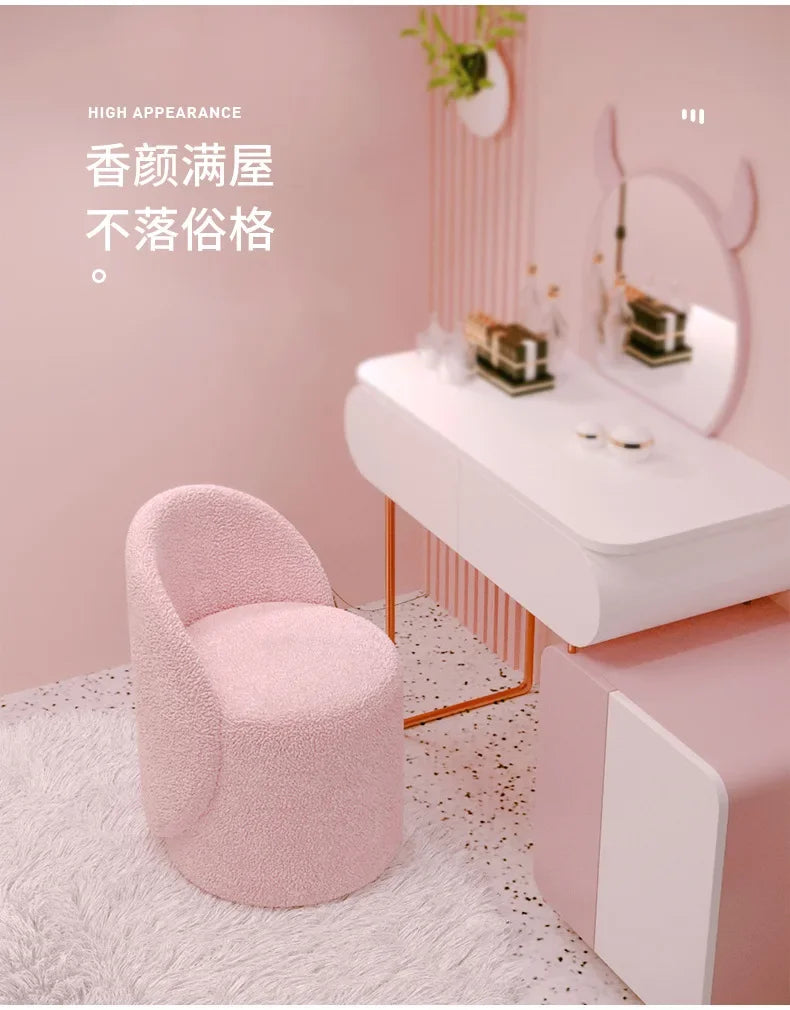 Nordic  Makeup Stools Dressing Chairs Light Luxury