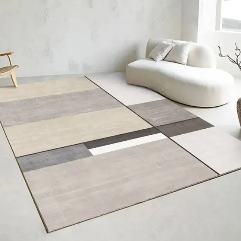 VIKAMA Simple Line Crystal Pile Carpet