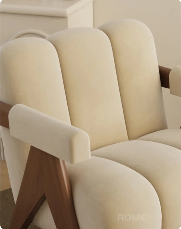 Leisure Back Armchair Fabric Sofa Chair Furniture