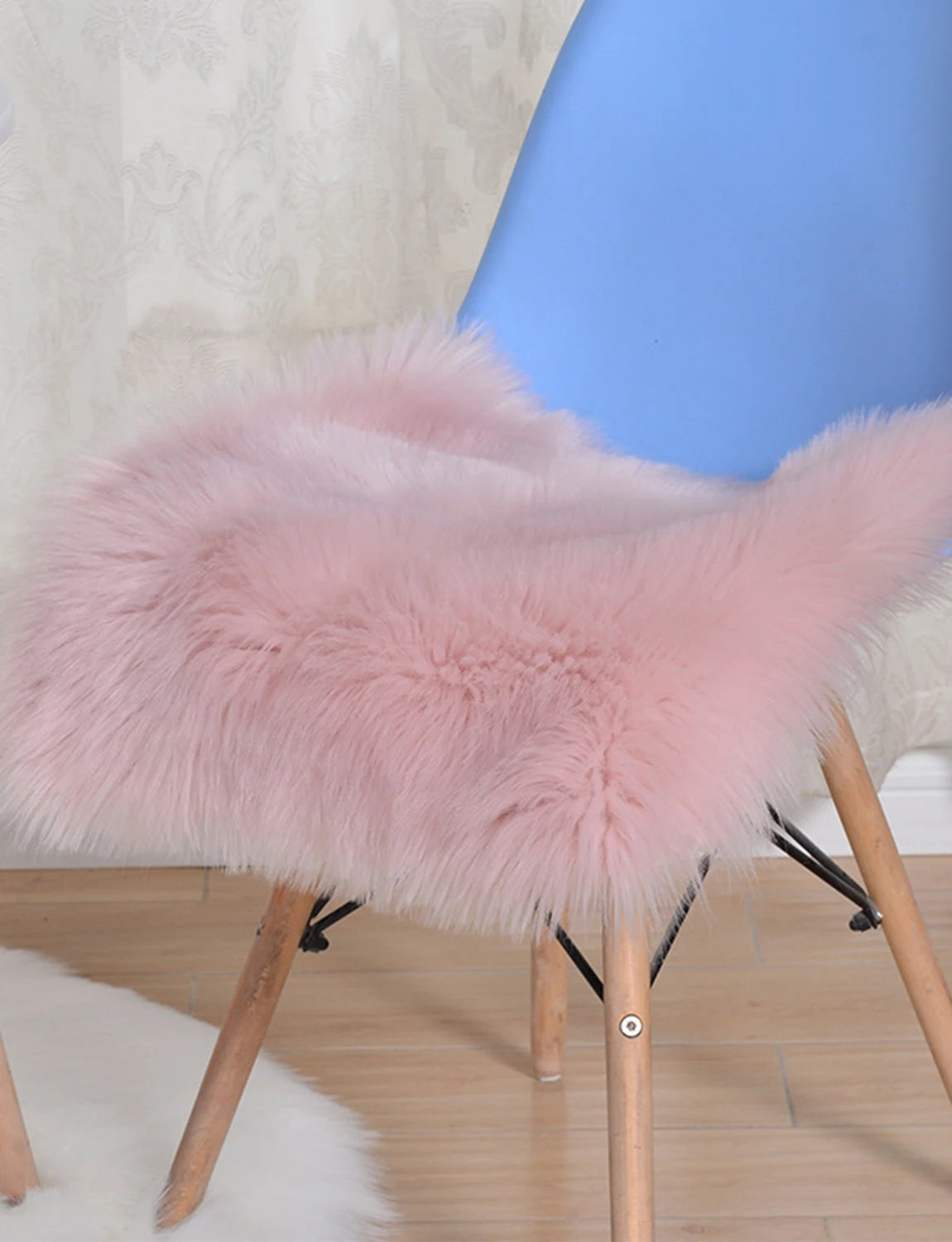 40cm Soft Artificial Wool Sheepskin Cushion Chair Bedroom Mat