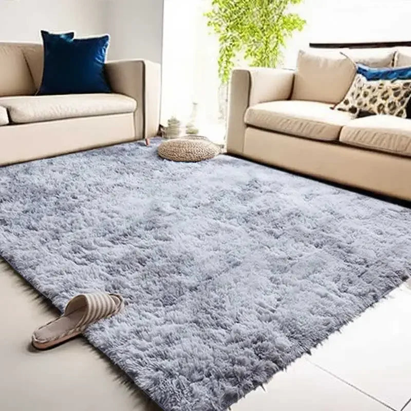 Plush Carpet For Living Room Sofa Floor Cushions Modern Soft Fluffy Home