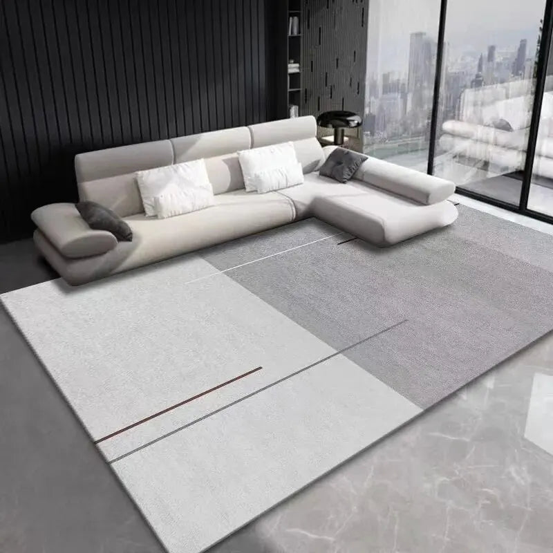 VIKAMA Simple Line Crystal Pile Carpet
