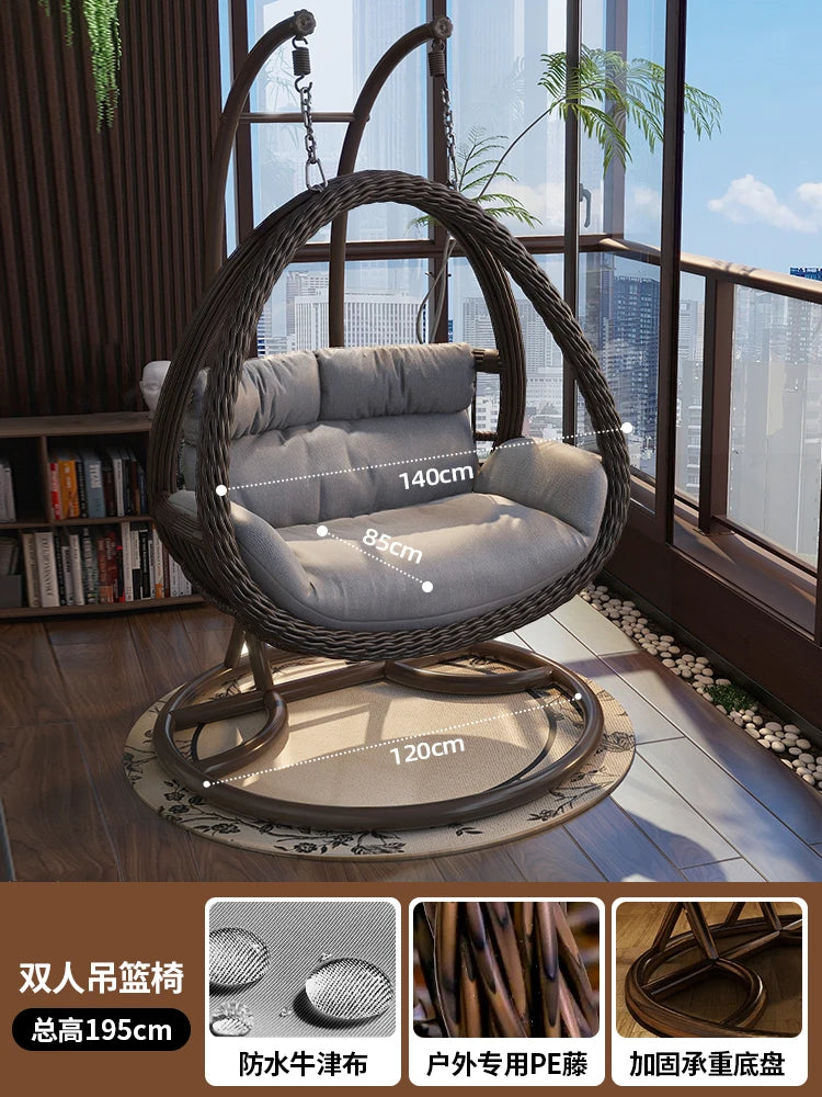 Bird's Nest Hanging Chair Courtyard Outdoor Leisure Home Adult