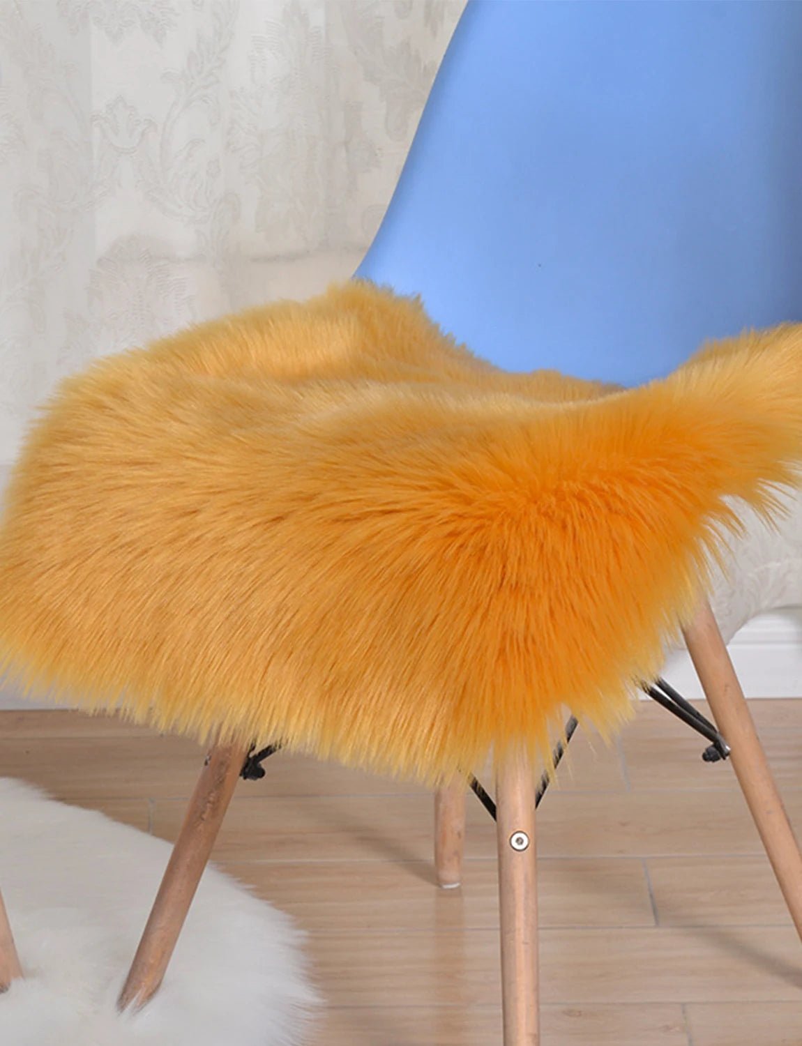 40cm Soft Artificial Wool Sheepskin Cushion Chair Bedroom Mat