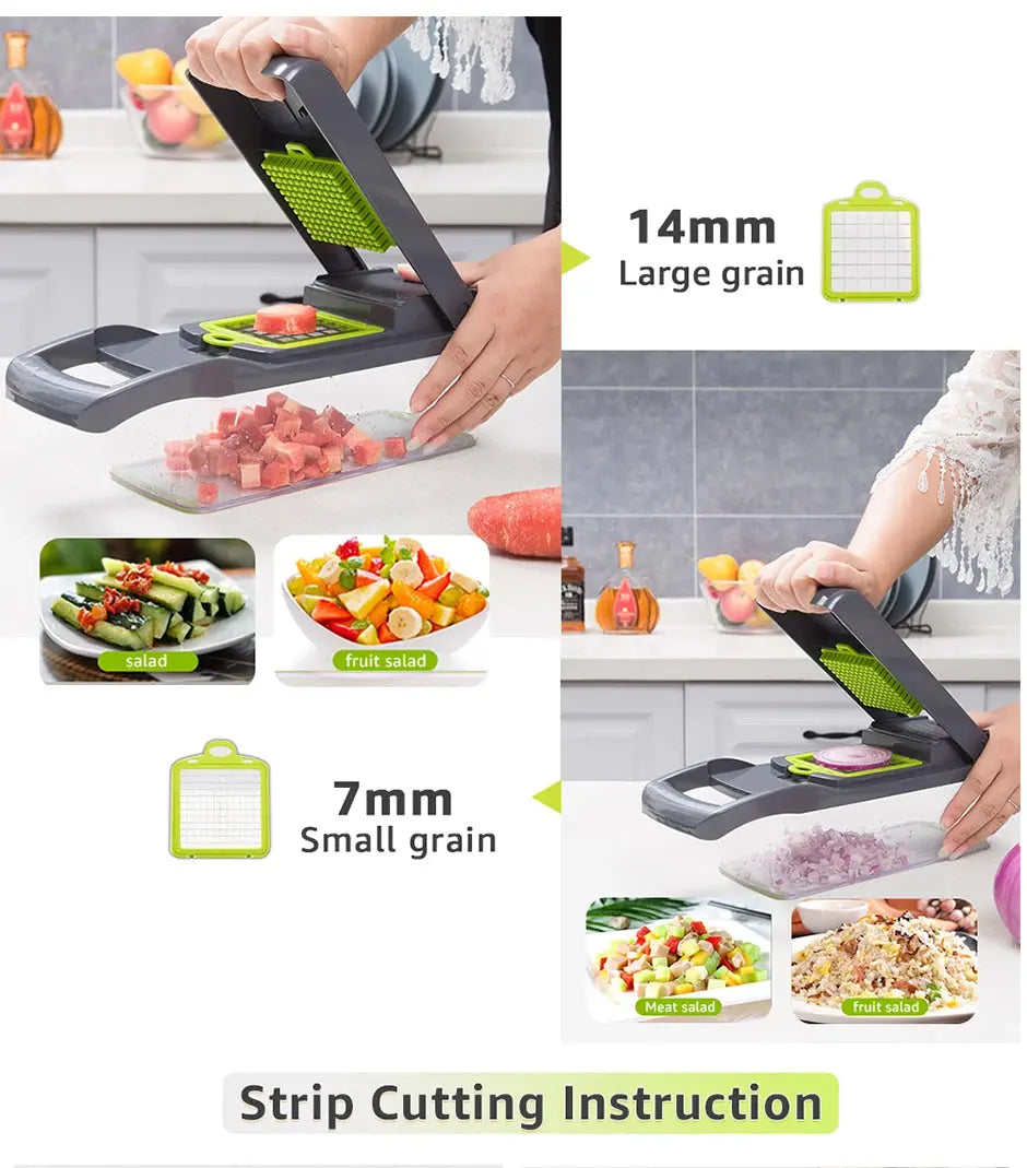Vegetable Chopper Multifunctional Grater Cutter Kitchen Accessories Manual Fruit Slicer Potatos Shredders Cheese Onions Slicers Our3Designs