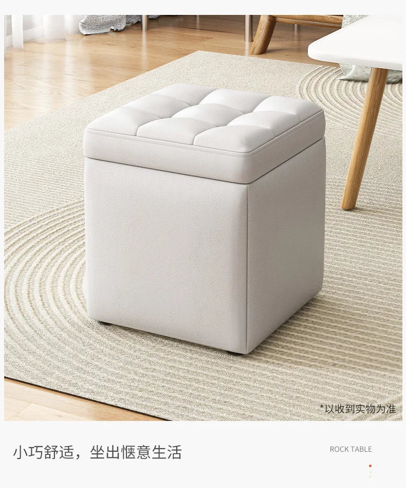 Storage Ottoman Coffee Table Living Room Sofa Stool Storage Chair