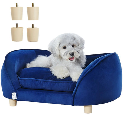 VEVOR Pet Sofa Dog Couch for Medium-Sized Dogs and Cats Soft Velvety Dog Sofa Bed for Living Room Bedroom Pet Store or Clinic Our3Designs