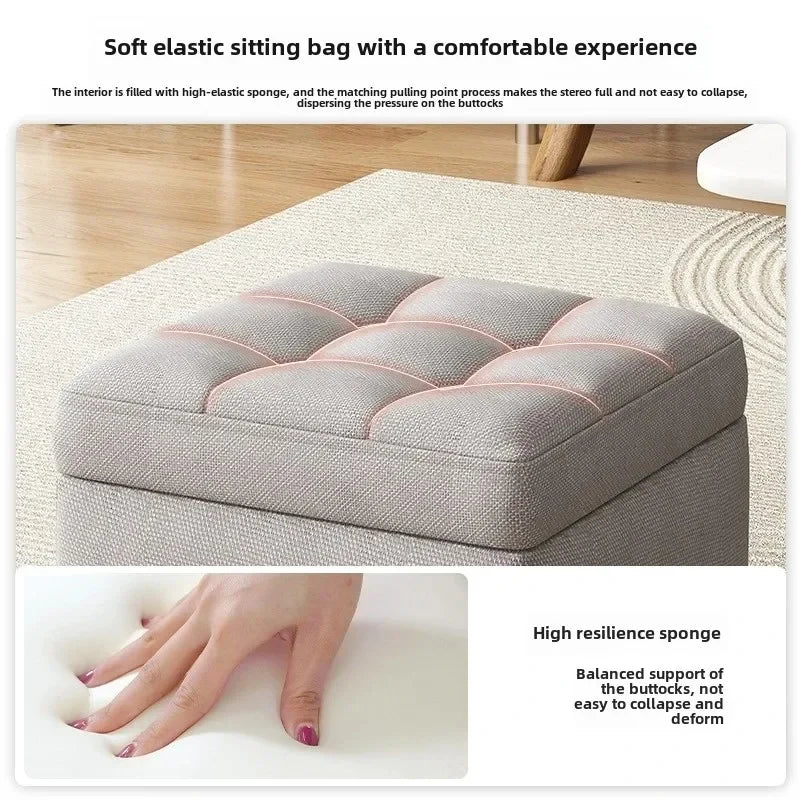 Storage Ottoman Coffee Table Living Room Sofa Stool Storage Chair