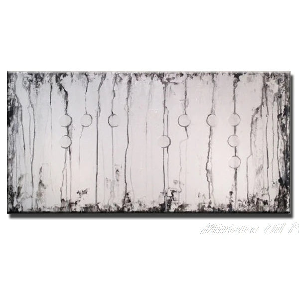 Mintura,100% Handpainted Color Abstract Oil Painting on Canvas