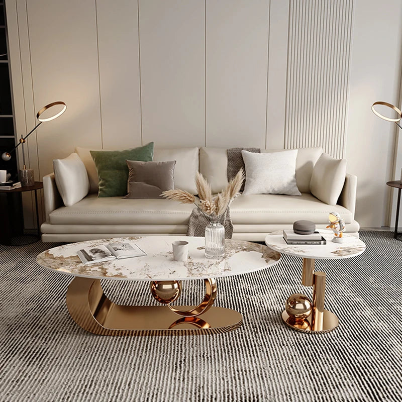 Modern Metal Coffee Tables Luxury Nordic Home Minimalist Coffee Tables
