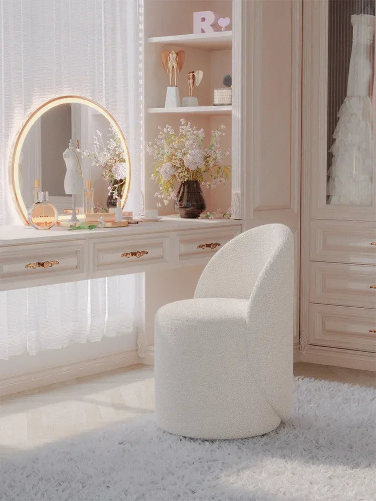 Nordic  Makeup Stools Dressing Chairs Light Luxury