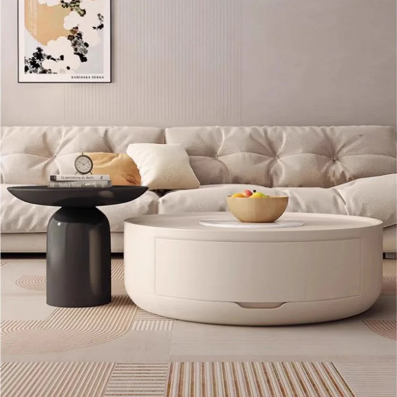 Minimalist White Coffee Table Modern Black Simple Bedroom Nordic