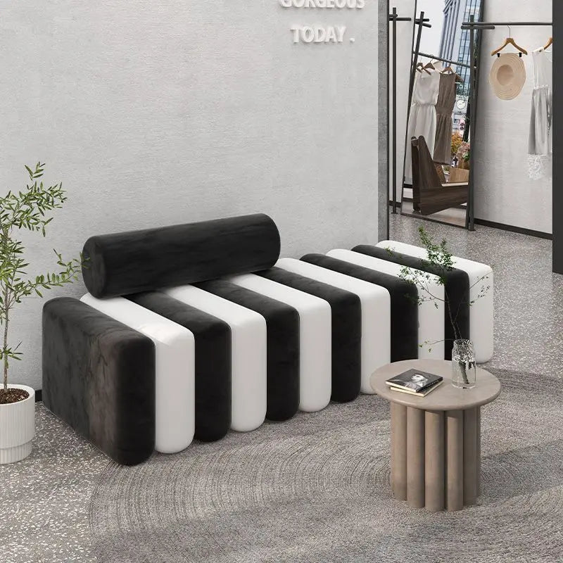 Creative Shoe Bench Entrance Changing Shoe Stool Sofa Stool Bed End Stool