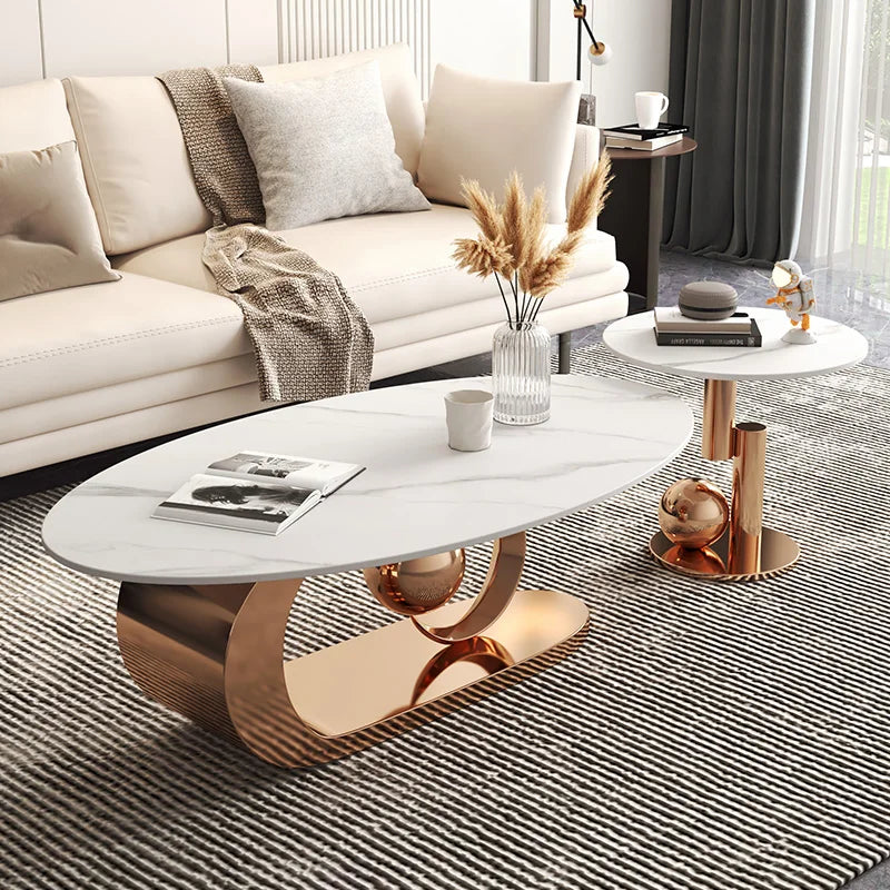 Modern Metal Coffee Tables Luxury Nordic Home Minimalist Coffee Tables