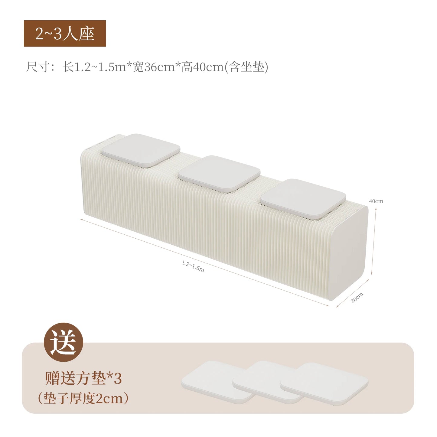 Creative Retractable Folding Bench Bed End Stool
