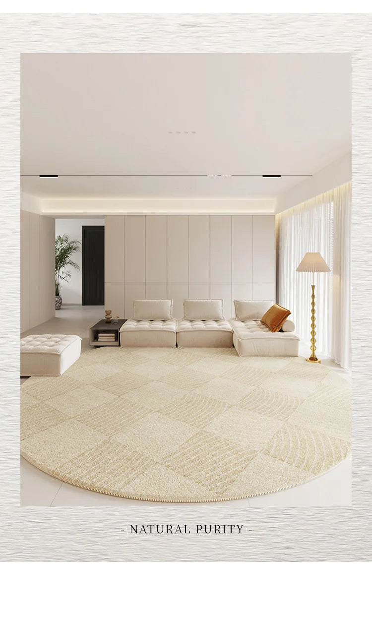 Modern Rugs for Bedroom Fluffy Soft Lounge Rug Thick Cloakroom