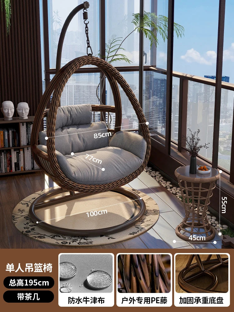 Bird's Nest Hanging Chair Courtyard Outdoor Leisure Home Adult