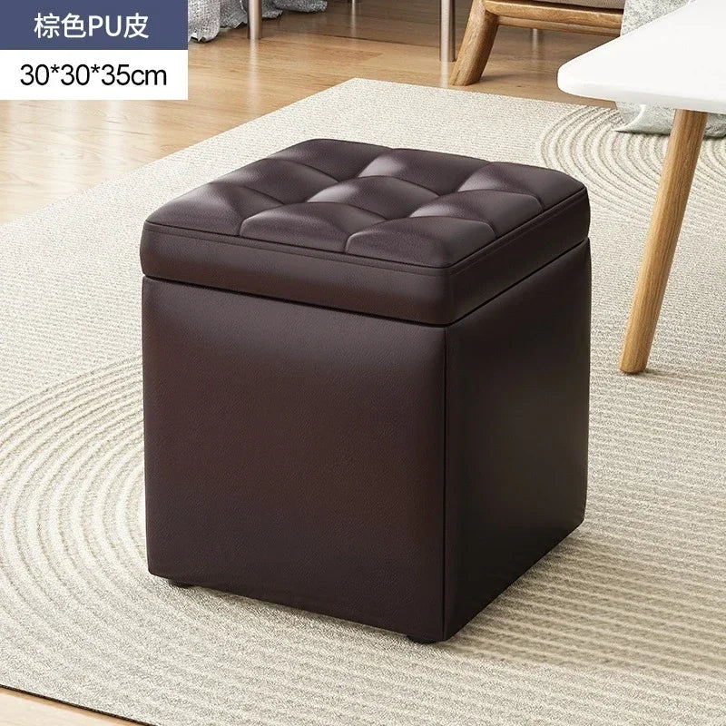 Storage Ottoman Coffee Table Living Room Sofa Stool Storage Chair