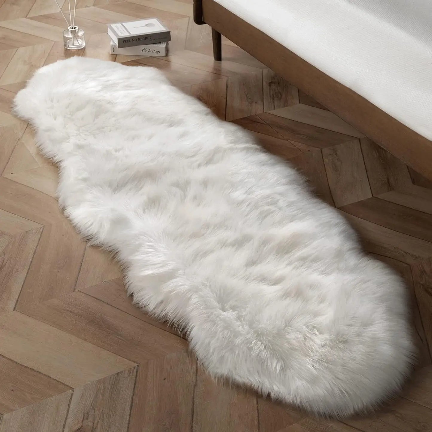 Fur Faux Sheepskin Soft Carpet Washable Seat Mats For Floor Fluffy Rugs