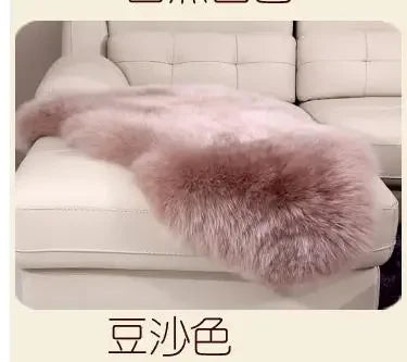 100% Real Sheepskin Wool Carpets for Living Room Bedroom Area