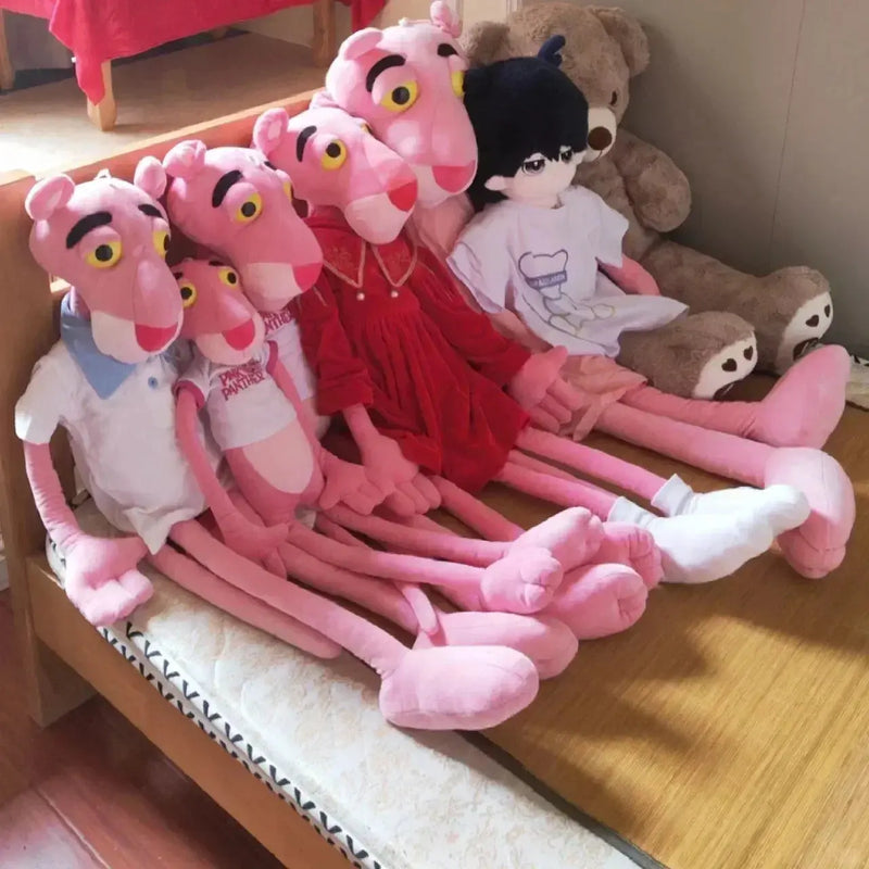 Cartoon Disney Cute Pink Panther Plush Doll Toy Plush Anime Toy Soft Cute Cloth Doll Kid Pillow Adult Children Birthday Toy Gift Our3Designs