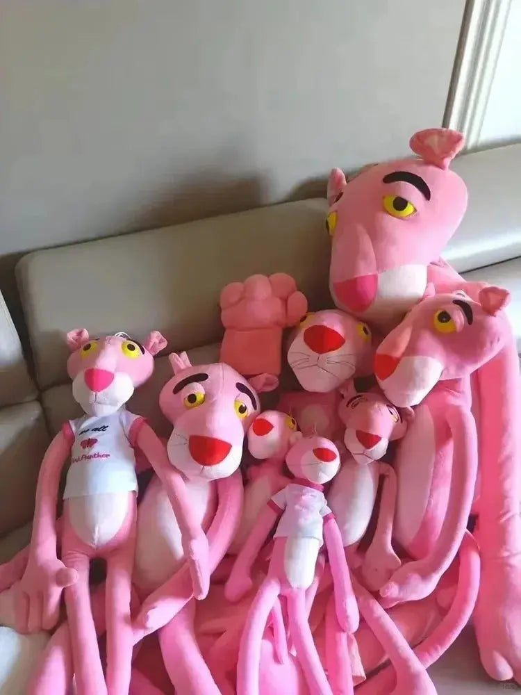Cartoon Disney Cute Pink Panther Plush Doll Toy Plush Anime Toy Soft Cute Cloth Doll Kid Pillow Adult Children Birthday Toy Gift Our3Designs