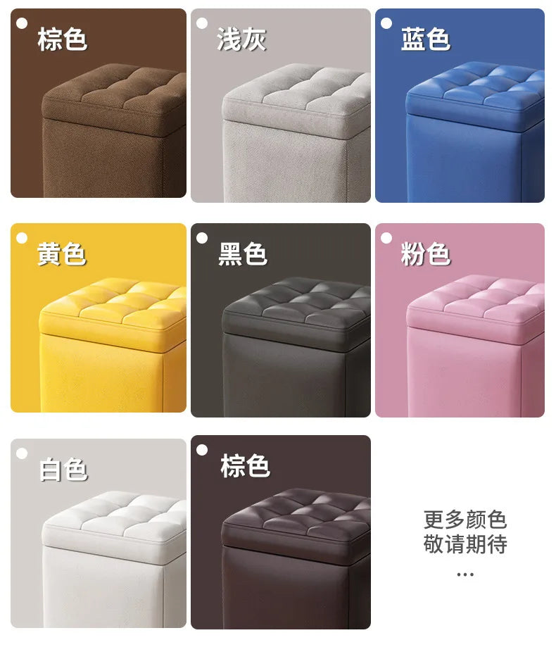 Storage Ottoman Coffee Table Living Room Sofa Stool Storage Chair