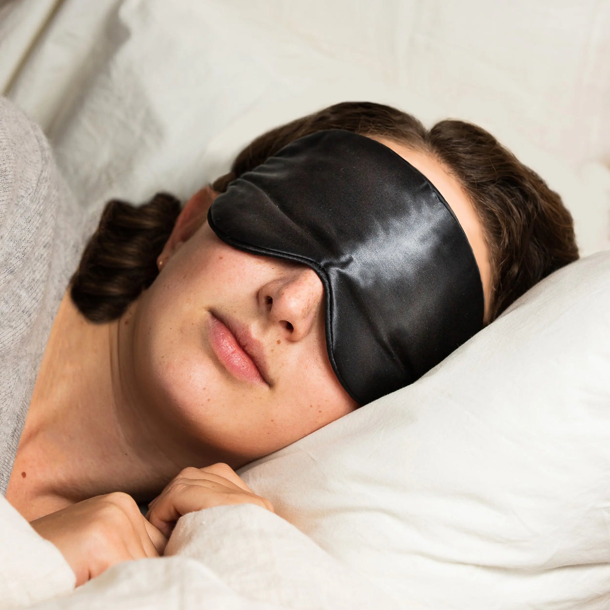 100% Mulberry Silk Eye Mask Mélange Home