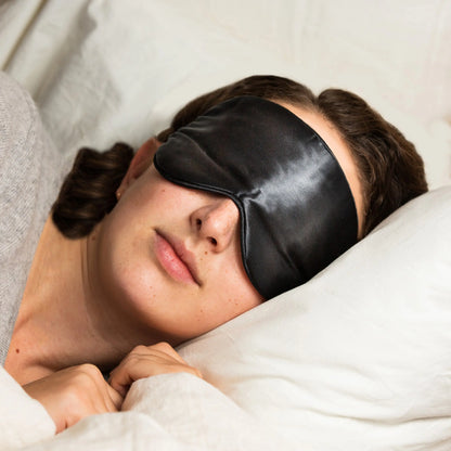 100% Mulberry Silk Eye Mask Mélange Home