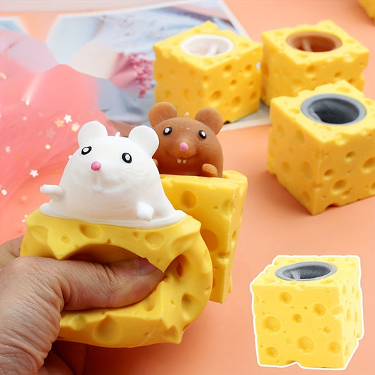 Stress Relief Pet Cheese Mouse