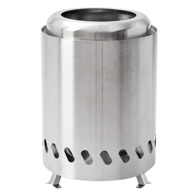 Mini Tabletop Firepit Stainless Steel Portable Mini Stove Mini Fire Pit Wood Burning Or Pellet Fueled Portable Bonfire Our3Designs