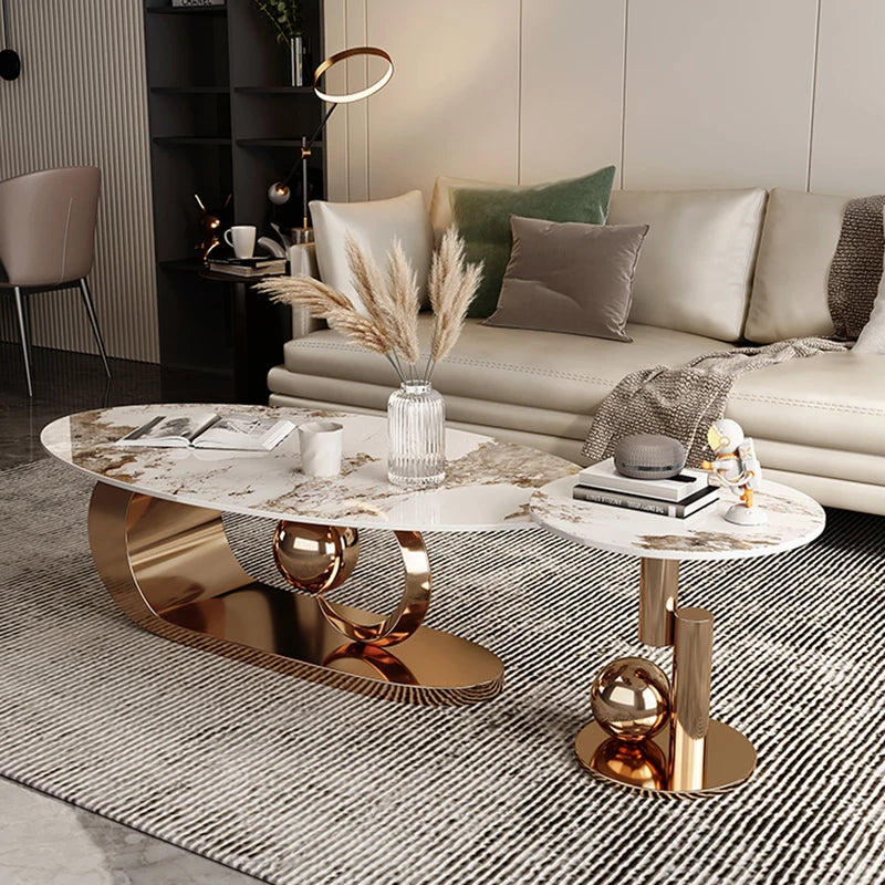Modern Metal Coffee Tables Luxury Nordic Home Minimalist Coffee Tables