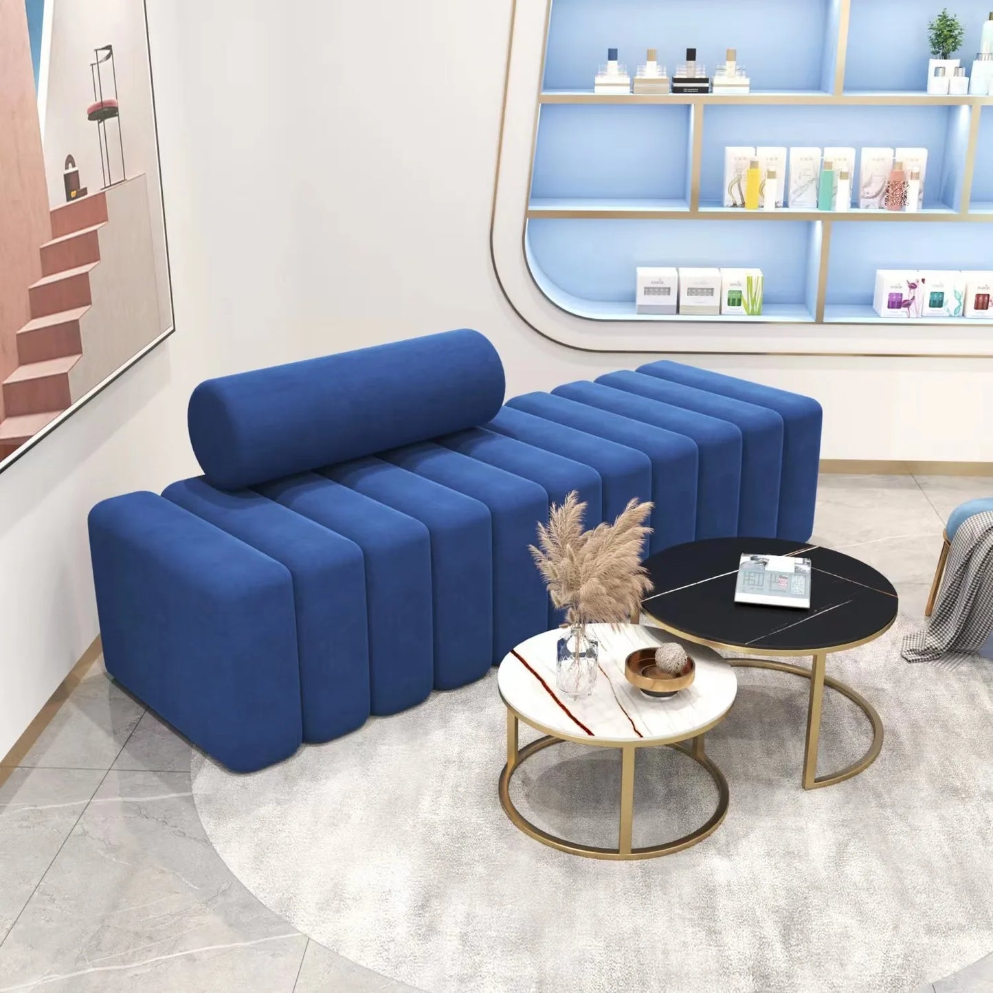 Stylish Shoe Bench with Cushioned Seat for Entryway stool