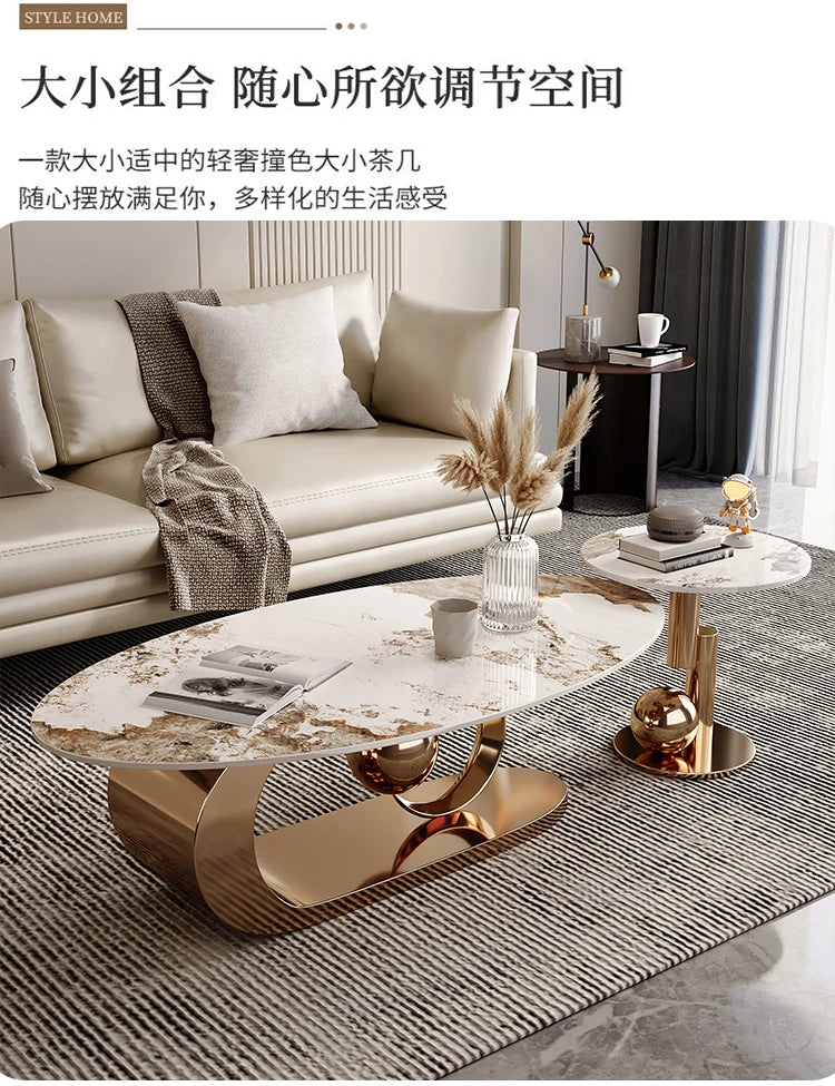 Modern Metal Coffee Tables Luxury Nordic Home Minimalist Coffee Tables