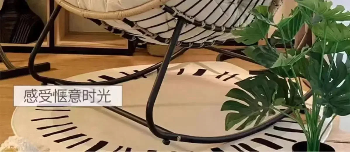 Rattan rocking chair Internet celebrity leisure lunch break