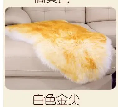 100% Real Sheepskin Wool Carpets for Living Room Bedroom Area