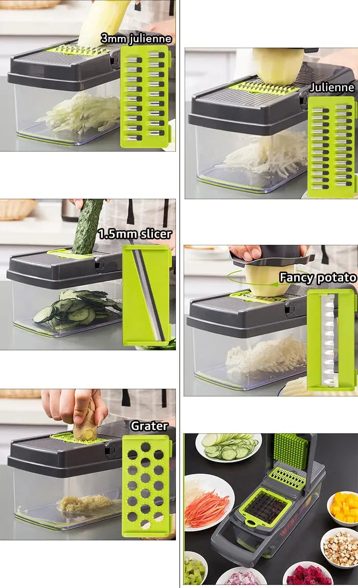 Vegetable Chopper Multifunctional Grater Cutter Kitchen Accessories Manual Fruit Slicer Potatos Shredders Cheese Onions Slicers Our3Designs