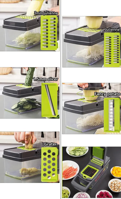 Vegetable Chopper Multifunctional Grater Cutter Kitchen Accessories Manual Fruit Slicer Potatos Shredders Cheese Onions Slicers Our3Designs
